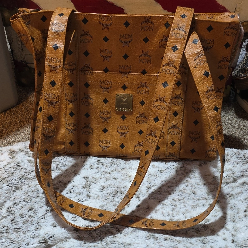MCM Aren Visetos Tote/Shopper/School Bag